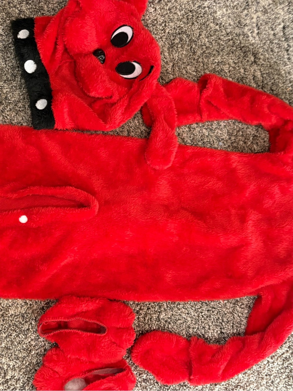 Infant Clifford the Big Red Dog Costume